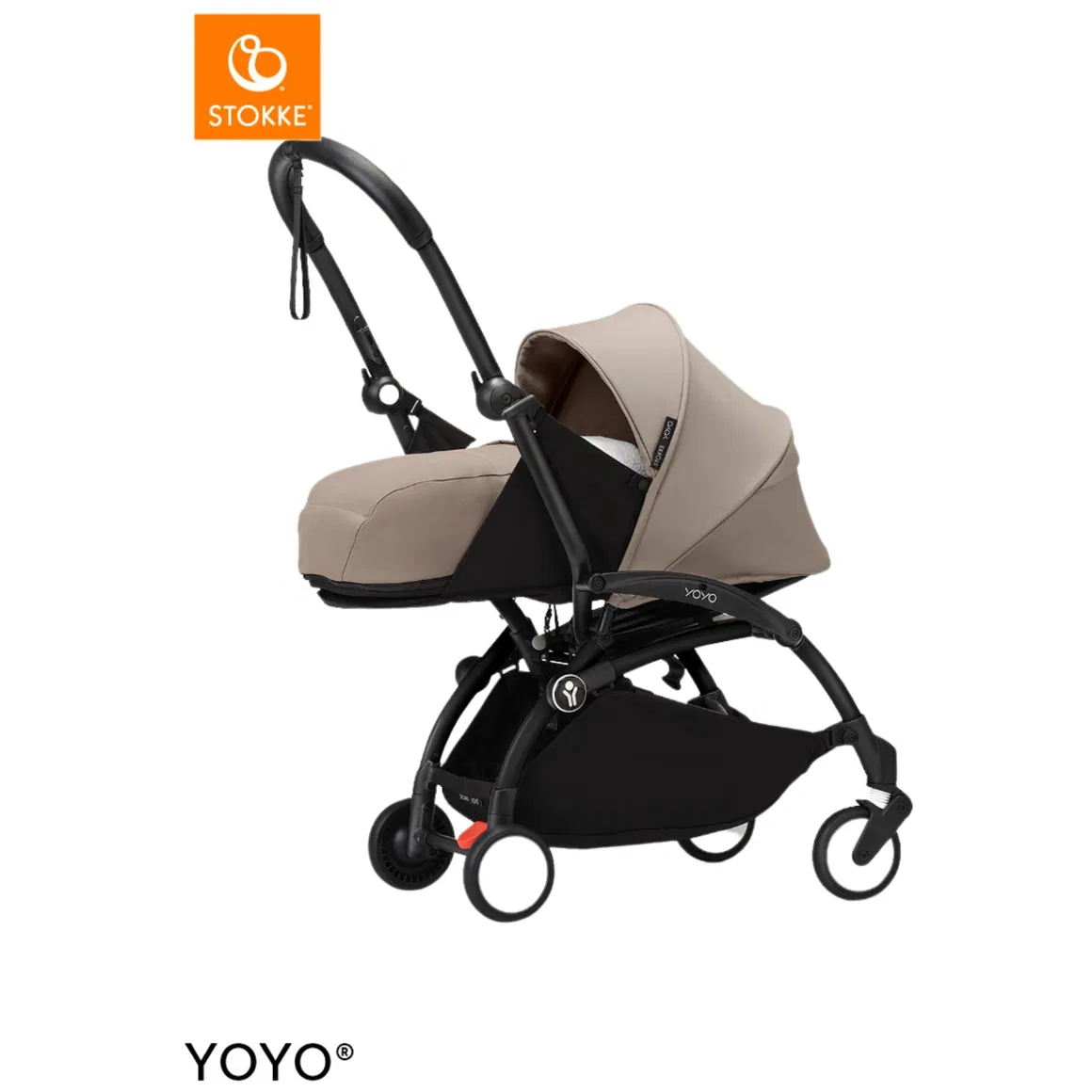 Stokke_Yoyo_0+_taupe_black_frame_Baby-Boem_Amsterdam