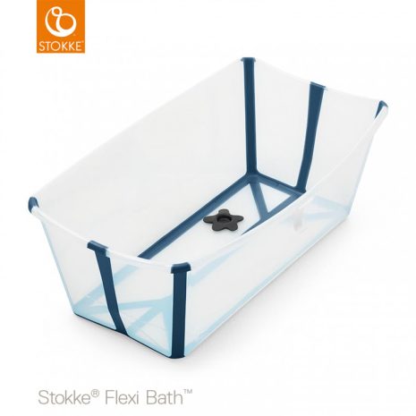 Stokke Flexi Bath Transparant Blue