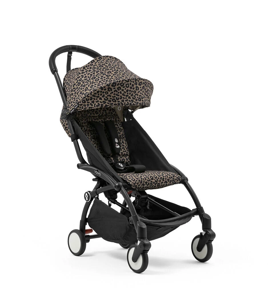 Stokke® Yoyo® 3 Leopard 6+ buggy black frame