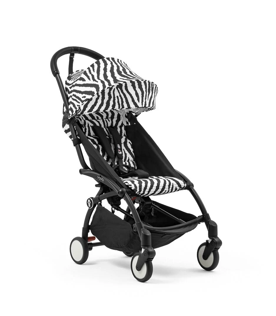 Stokke® Yoyo® 3 Zebra 6+ buggy black frame